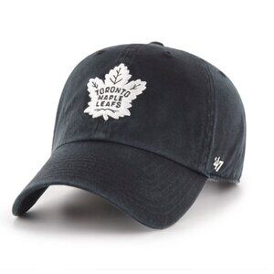 TORONTO MAPLE LEAFS '47 CLEAN UP CAP, DAD HAT STYLE, 100% COTTON